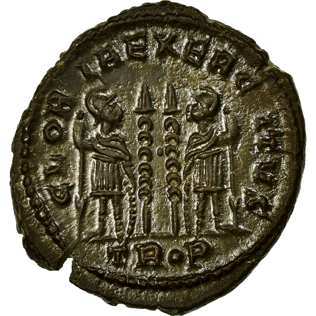 Monnaie, Constantius II, Nummus, Trèves, SUP, Cuivre, Cohen:104