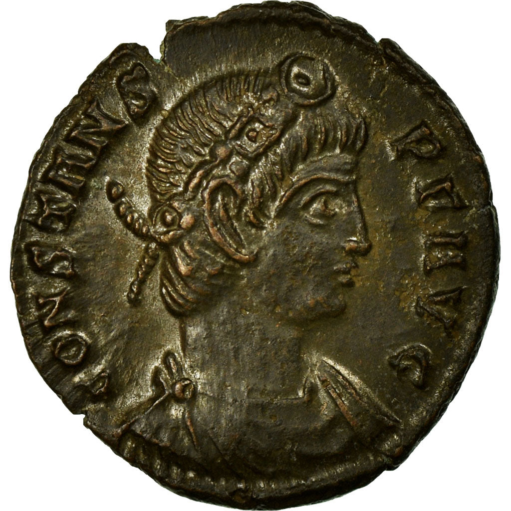 Moneta, Constans, Nummus, Trier, AU(55-58), Miedź, Cohen:65