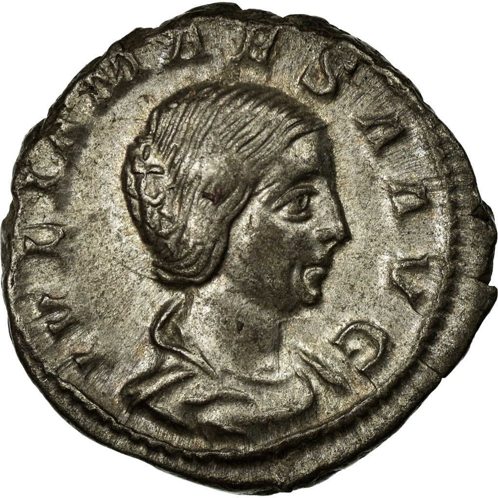 Moneta, Julia Maesa, Denarius, AU(55-58), Srebro, Cohen:36