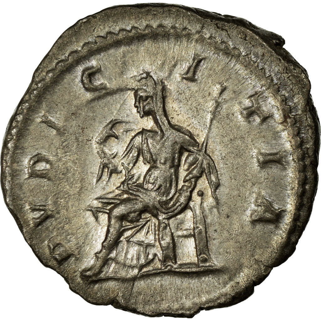 Moneta, Julia Maesa, Denarius, AU(55-58), Srebro, Cohen:36