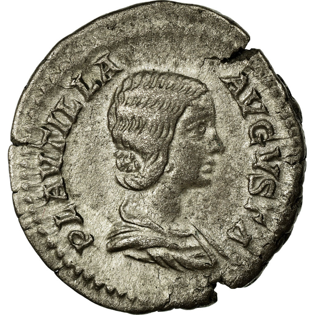 Moneta, Plautilla, Denarius, AU(50-53), Srebro, Cohen:25
