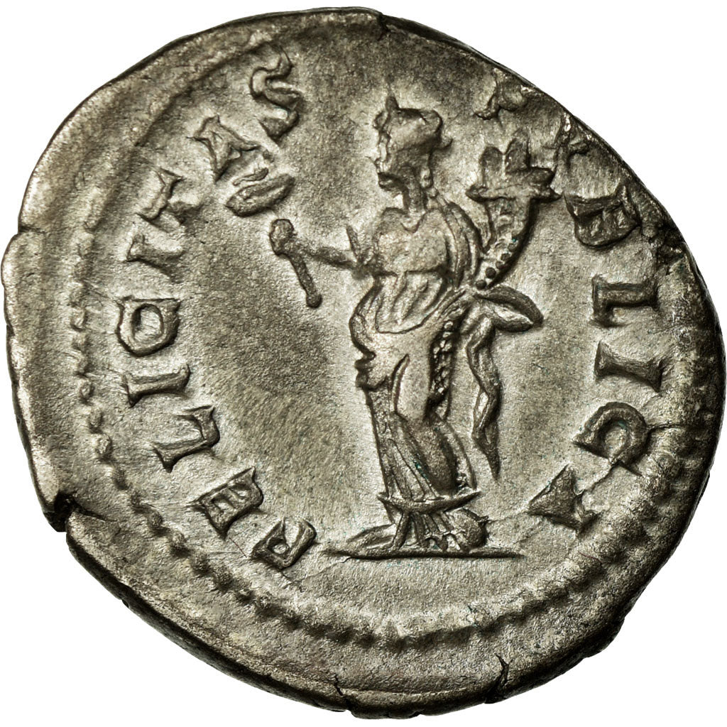 Coin, Geta, Denarius, AU(55-58), Silver, Cohen:38