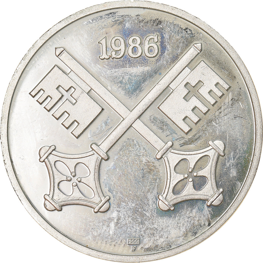 Suisse, Médaille, Pèlerinage suisse des Associations de la Rue, Jean-Paul II