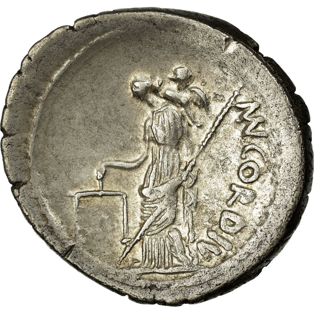 Coin, Cordia, Denarius, EF(40-45), Silver, Babelon:1