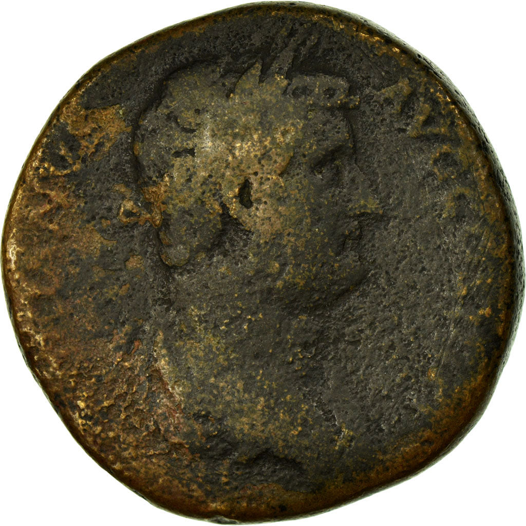 Moneta, Hadrian, Sestertius, F(12-15), Miedź, Cohen:82