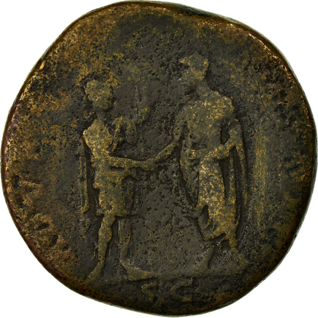 Moneta, Hadrian, Sestertius, F(12-15), Miedź, Cohen:82