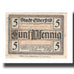 Banknot, Niemcy, Elberfeld Stadt, 5 Pfennig, texte 1, 1920, 1920-03-10