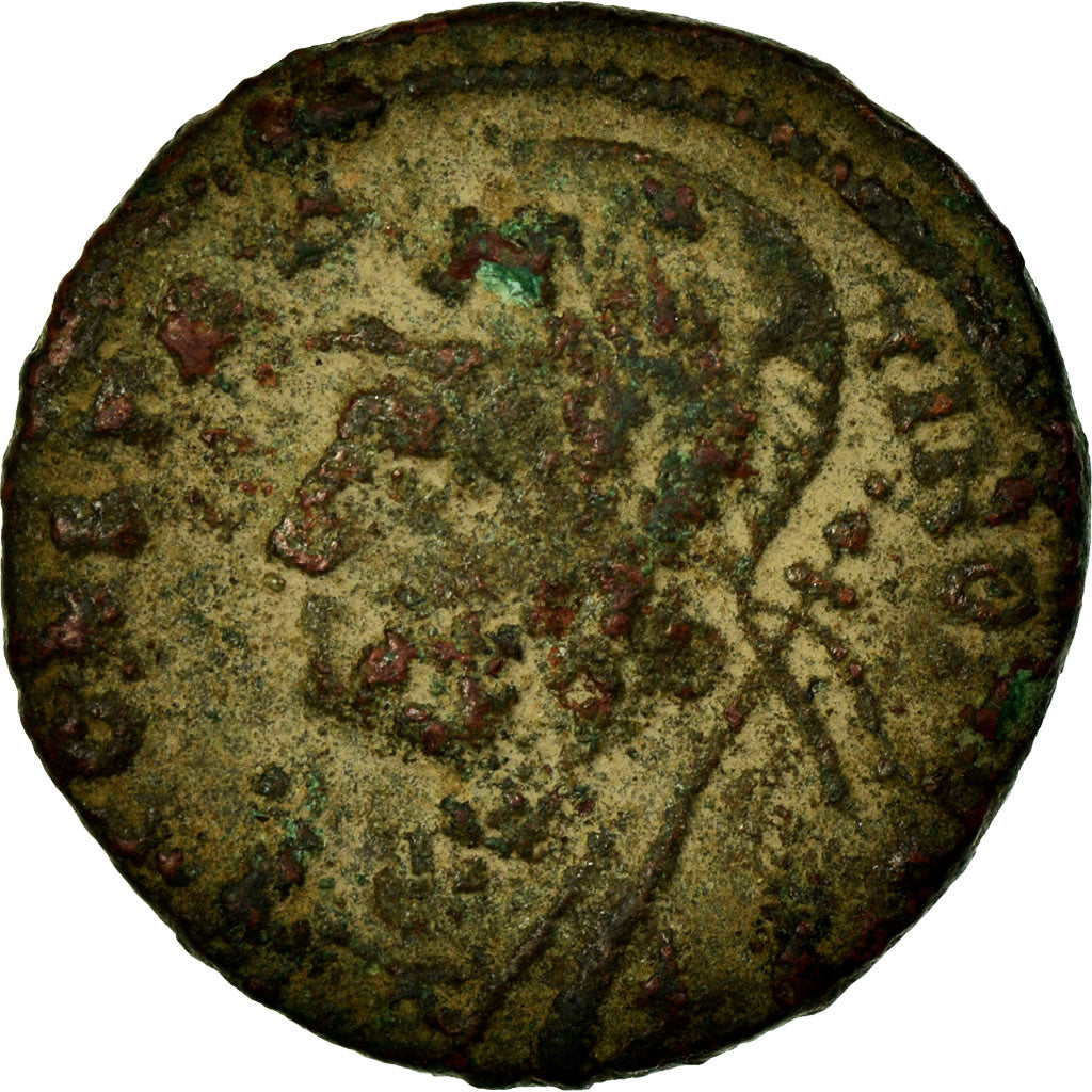 Moneta, Nummus, VF(30-35), Miedź, Cohen:21