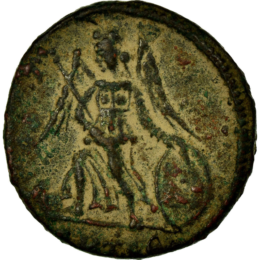 Moneta, Nummus, VF(30-35), Miedź, Cohen:21