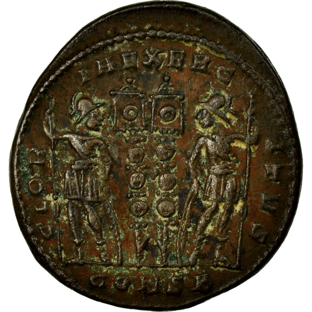 Moneta, Constantine I, Nummus, Constantinople, AU(50-53), Miedź, Cohen:254