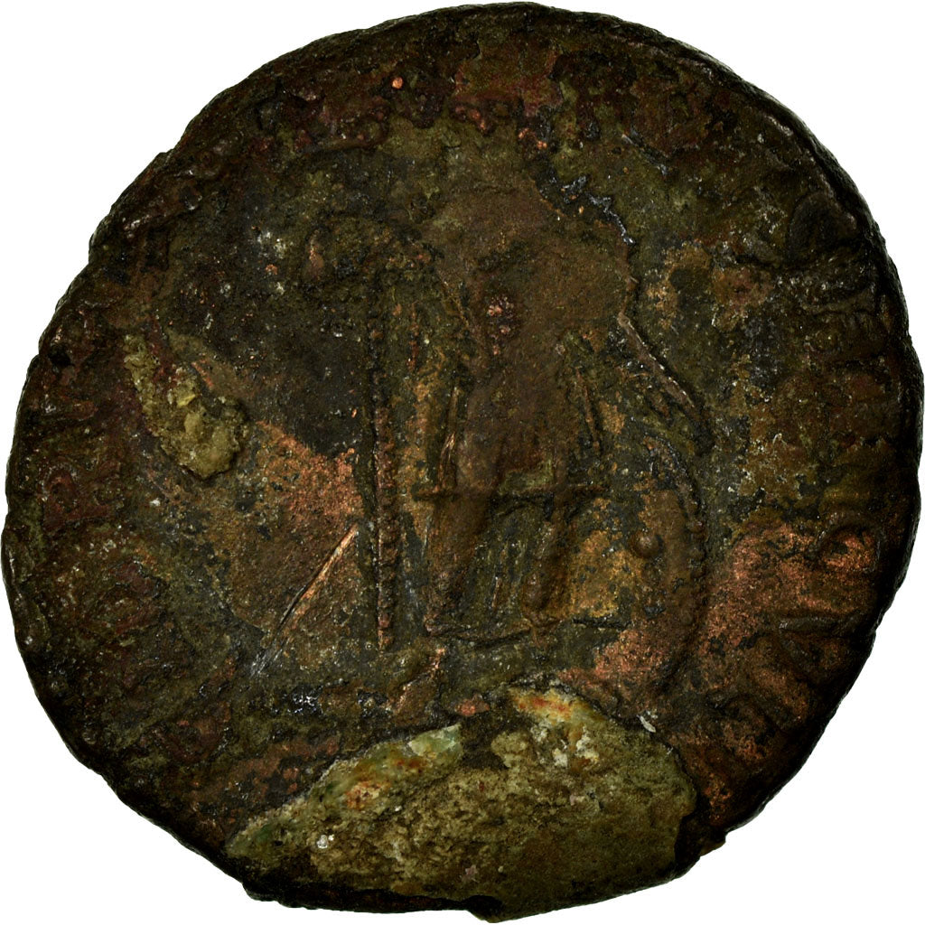 Moneta, Gratian, Nummus, VF(20-25), Miedź, Cohen:13