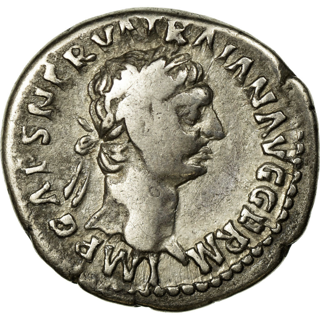 Trajan, Denarius, 98-99, Rome, Prata, VF(30-35), RIC:11