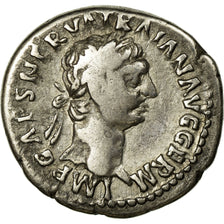 Trajan, Denarius, 98-99, Rome, Prata, VF(30-35), RIC:11