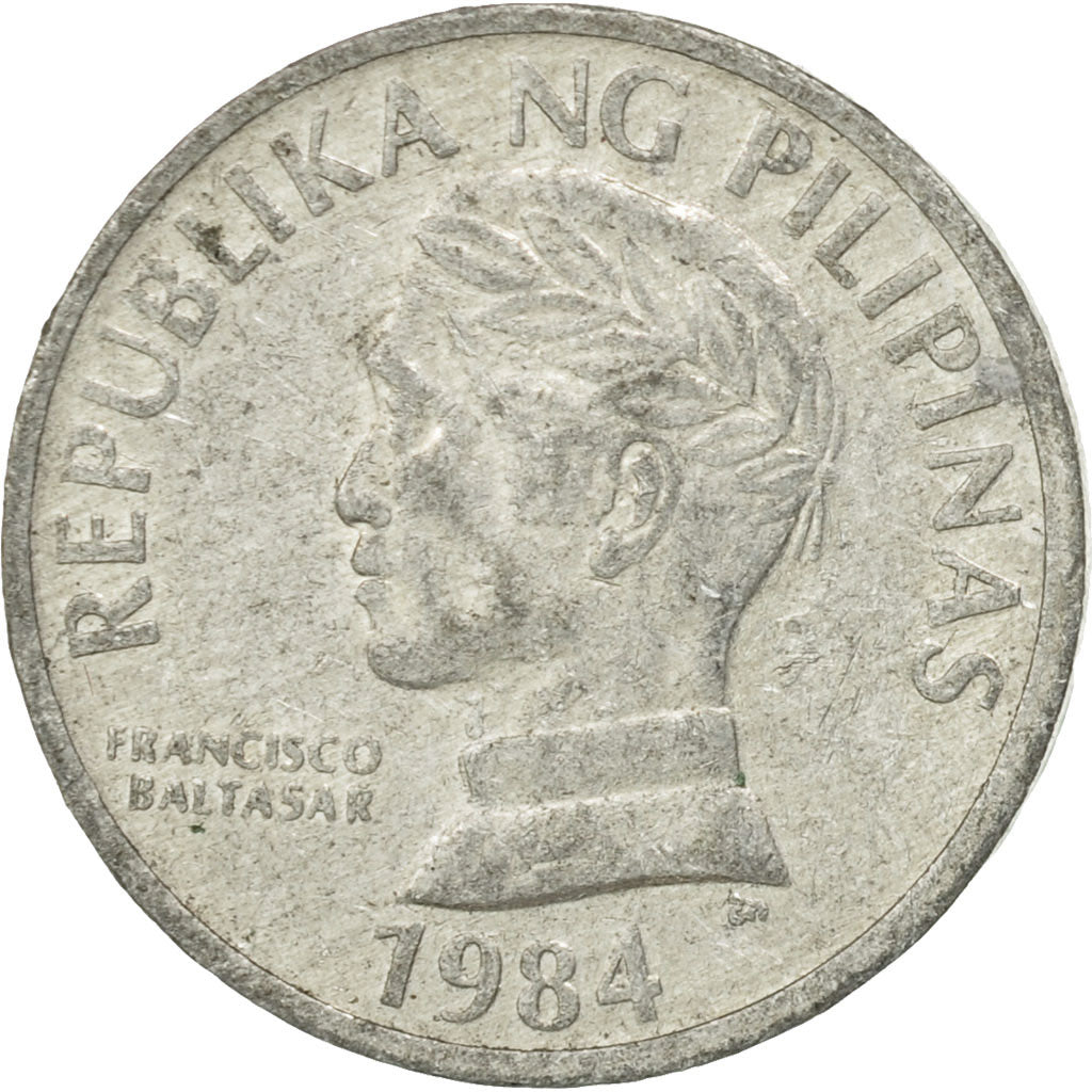 Monnaie, Philippines, 10 Sentimos, 1984, TB+, Aluminium, KM:240.2