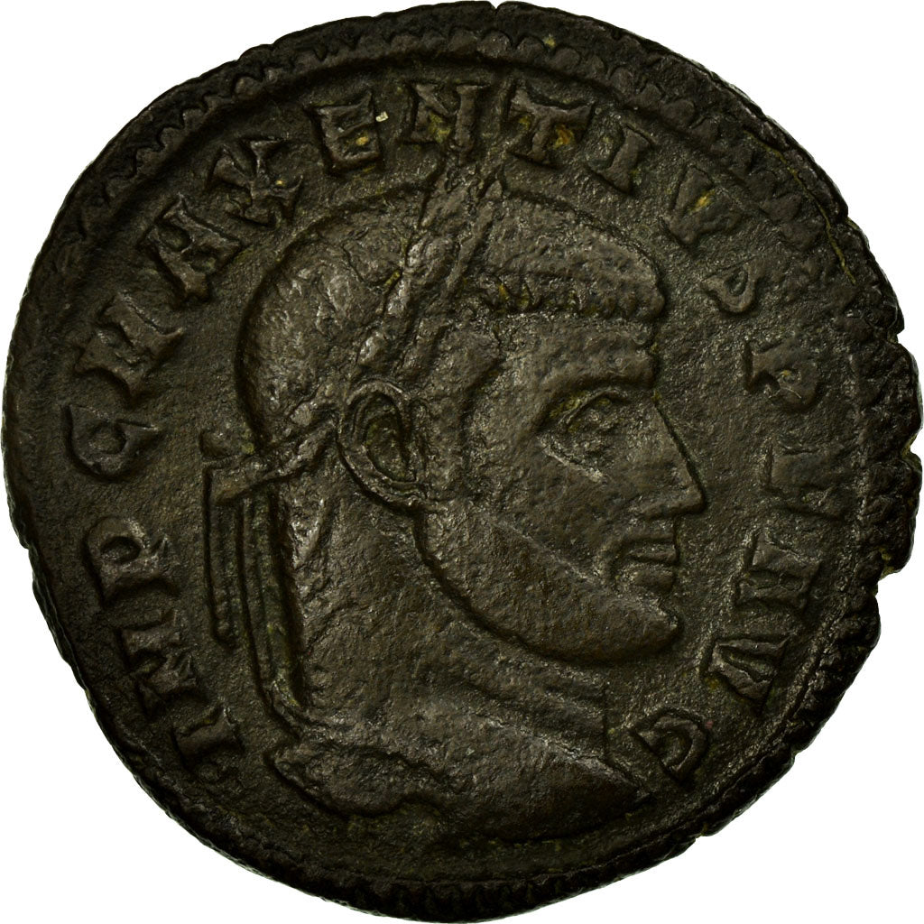 Moneta, Maxentius, Follis, EF(40-45), Miedź, Cohen:21