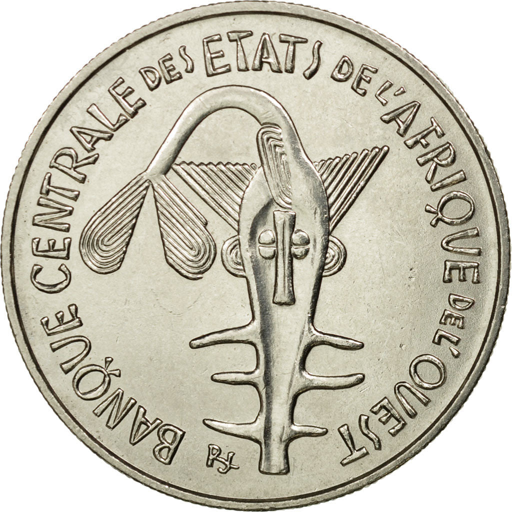 Moneta, Stati dell'Africa occidentale, 100 Francs, 1971, Paris, BB, Nichel, KM:4