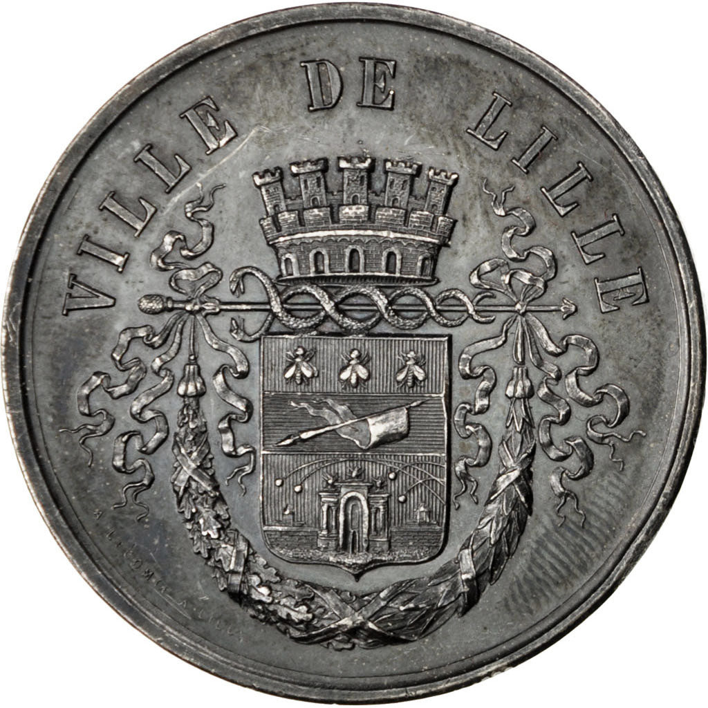 Francia, Medal, French Third Republic, Sports & leisure, EBC, Plata