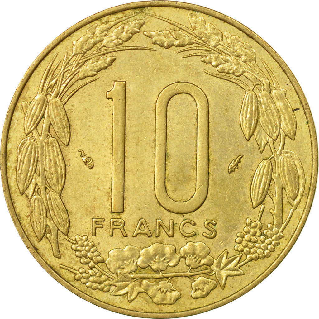 Coin, Central African States, 10 Francs, 1978, Paris, VF(30-35)