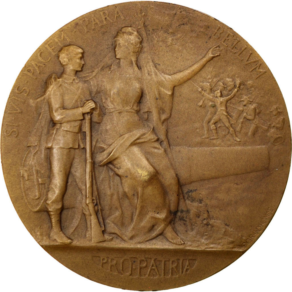 Frankreich, Medal, French Third Republic, Politics, Society, War, Grandhomme