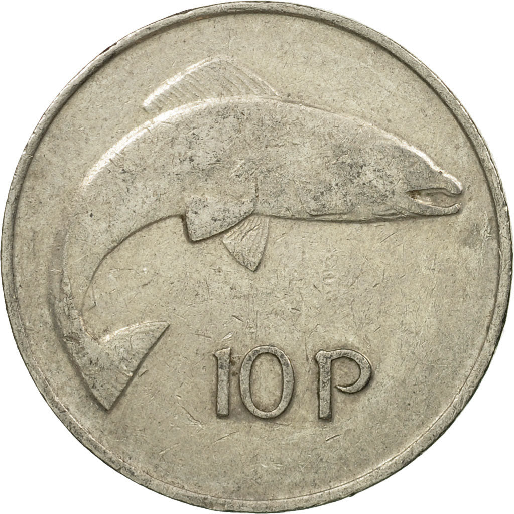 Coin, IRELAND REPUBLIC, 10 Pence, 1978, VF(30-35), Copper-nickel, KM:23