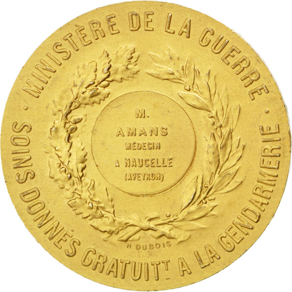 Francja, Medal, Trzecia Republika Francuska, Dupuis.D, AU(50-53), Vermeil