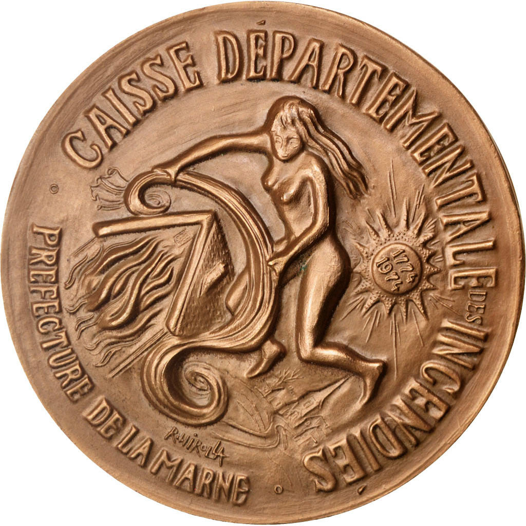 Frankreich, Medal, French Fifth Republic, Politics, Society, War, VZ, Bronze