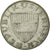 Moneda, Austria, 10 Schilling, 1957, BC+, Plata, KM:2882