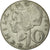 Moneda, Austria, 10 Schilling, 1957, BC+, Plata, KM:2882