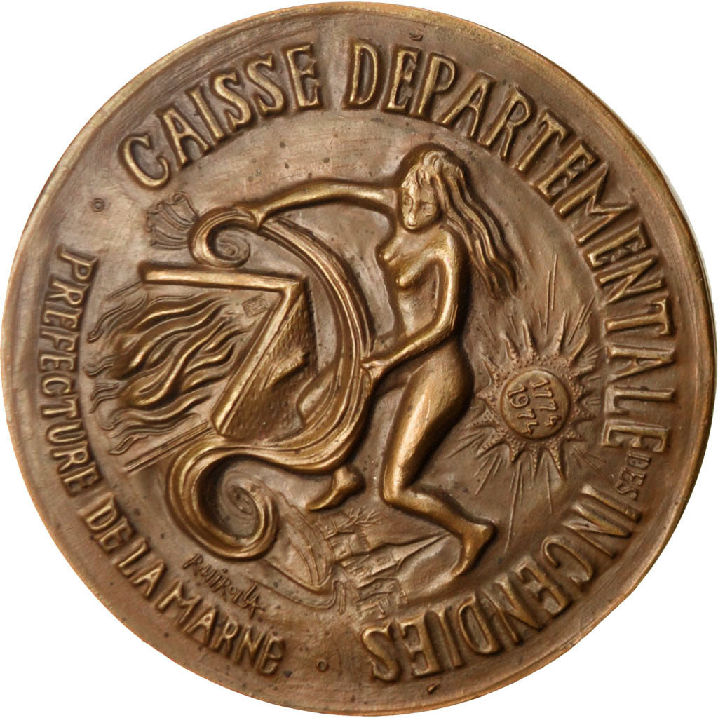 Frankreich, Medal, French Fifth Republic, Politics, Society, War, VZ, Bronze