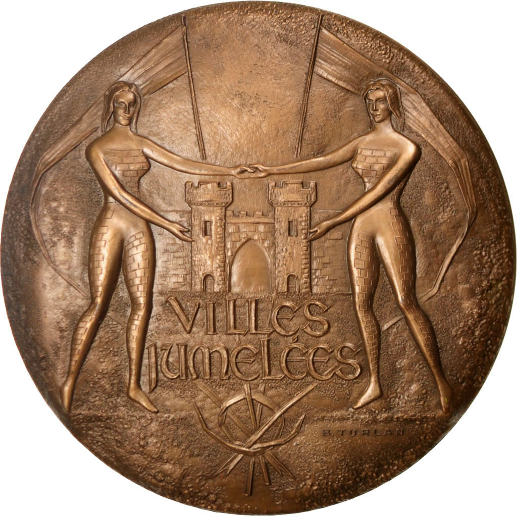 Frankreich, Medal, French Fifth Republic, Politics, Society, War, VZ, Bronze