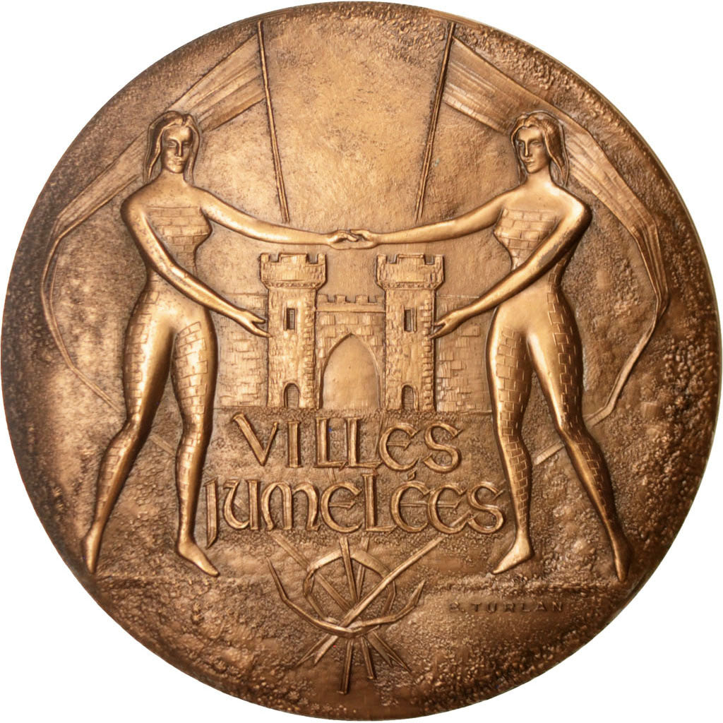 Frankreich, Medal, French Fifth Republic, Politics, Society, War, VZ, Bronze