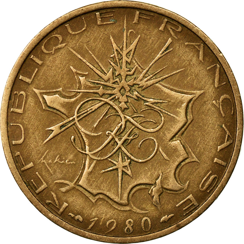 Monnaie, France, Mathieu, 10 Francs, 1980, Paris, TTB, Nickel-brass