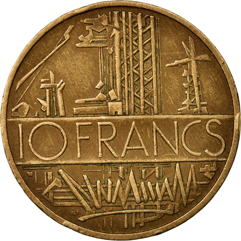 Monnaie, France, Mathieu, 10 Francs, 1980, Paris, TTB, Nickel-brass
