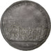 France, Medal, End of Monarchy, History, Andrieu, TB+, Lead