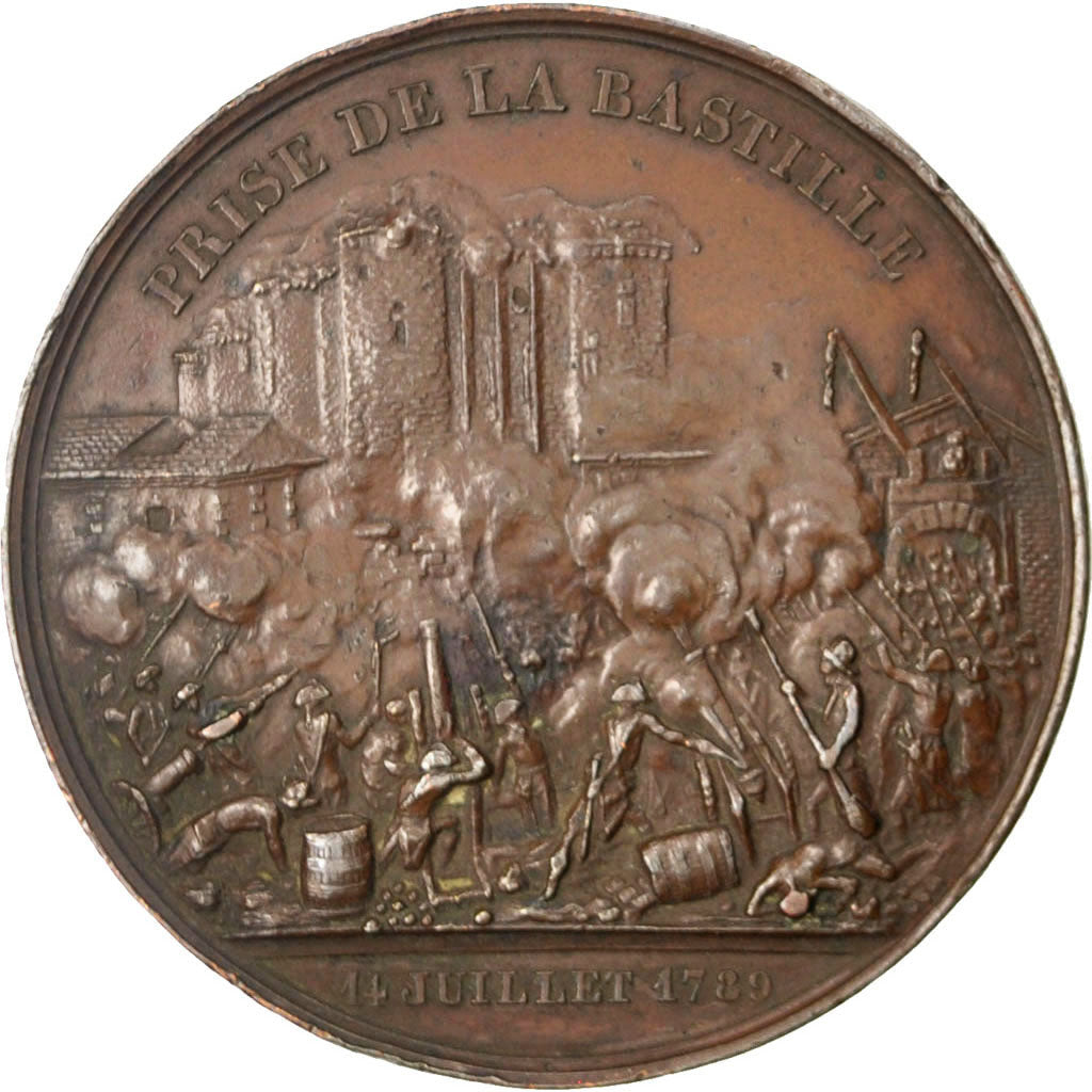 France, Medal, Louis Philippe I, History, AU(50-53), Copper