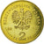 Moneda, Polonia, 2 Zlote, 2010, Warsaw, MBC, Latón, KM:732