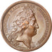 France, Medal, Louis XIV, Politics, Society, War, Mauger, SUP, Cuivre, Divo:265