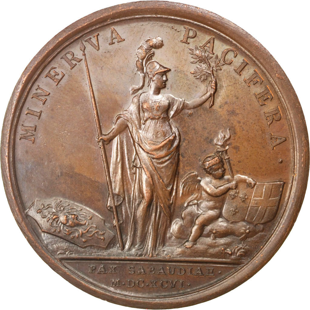 France, Medal, Louis XIV, Politics, Society, War, Mauger, SUP, Cuivre, Divo:265