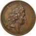 France, Medal, Louis XIV, Politics, Society, War, Mauger, AU(50-53), Copper
