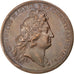 France, Medal, Louis XIV, Politics, Society, War, Mauger, AU(55-58), Copper