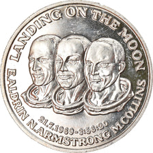 France, Medal, Landing on the Moon, N.Amstrong, Sciences & Technologies, MS(63)