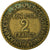 Coin, France, Chambre de commerce, 2 Francs, 1922, Paris, VF(20-25)