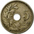 Coin, Belgium, 5 Centimes, 1920, EF(40-45), Copper-nickel, KM:66