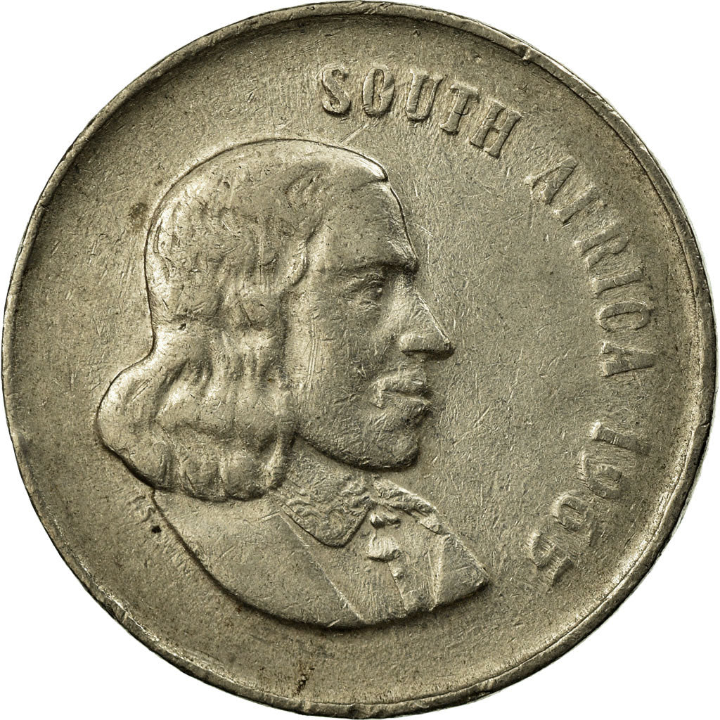 Monnaie, Afrique du Sud, 20 Cents, 1965, TB+, Nickel, KM:69.1