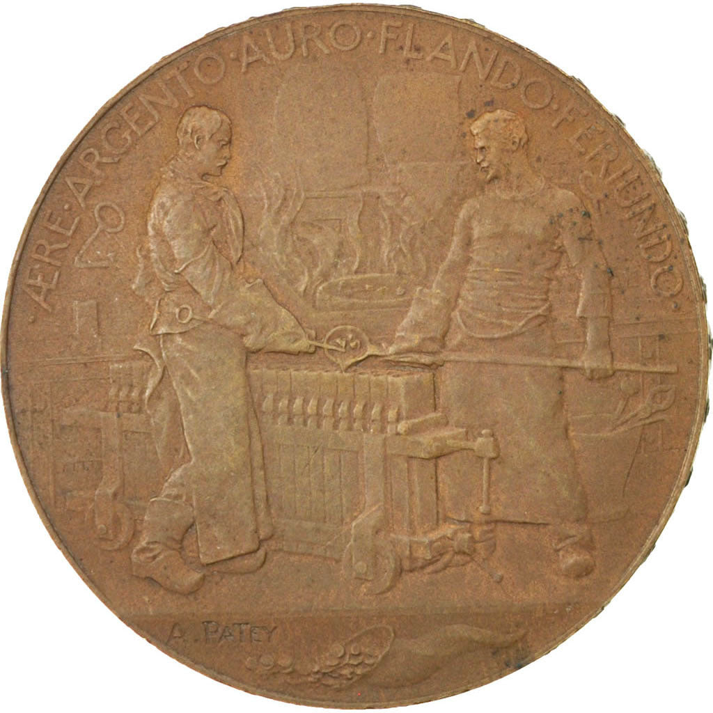 Frankreich, Medal, French Third Republic, Arts & Culture, Patey, SS, Bronze