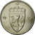 Moneda, Noruega, Olav V, 50 Öre, 1993, MBC, Cobre - níquel, KM:418