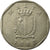 Moneta, Malta, 50 Cents, 1992, British Royal Mint, BB, Rame-nichel, KM:98