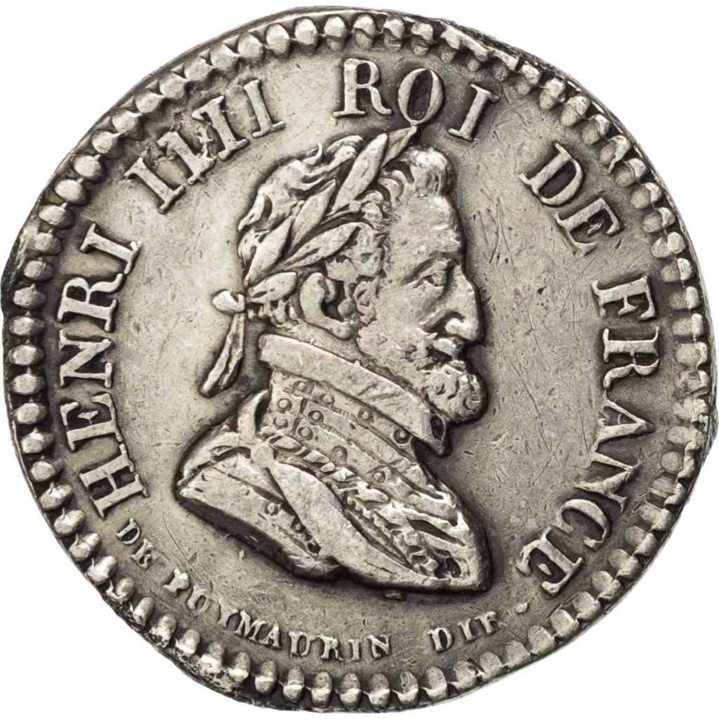 France, Medal, Louis XVIII, History, AU(55-58), Silver