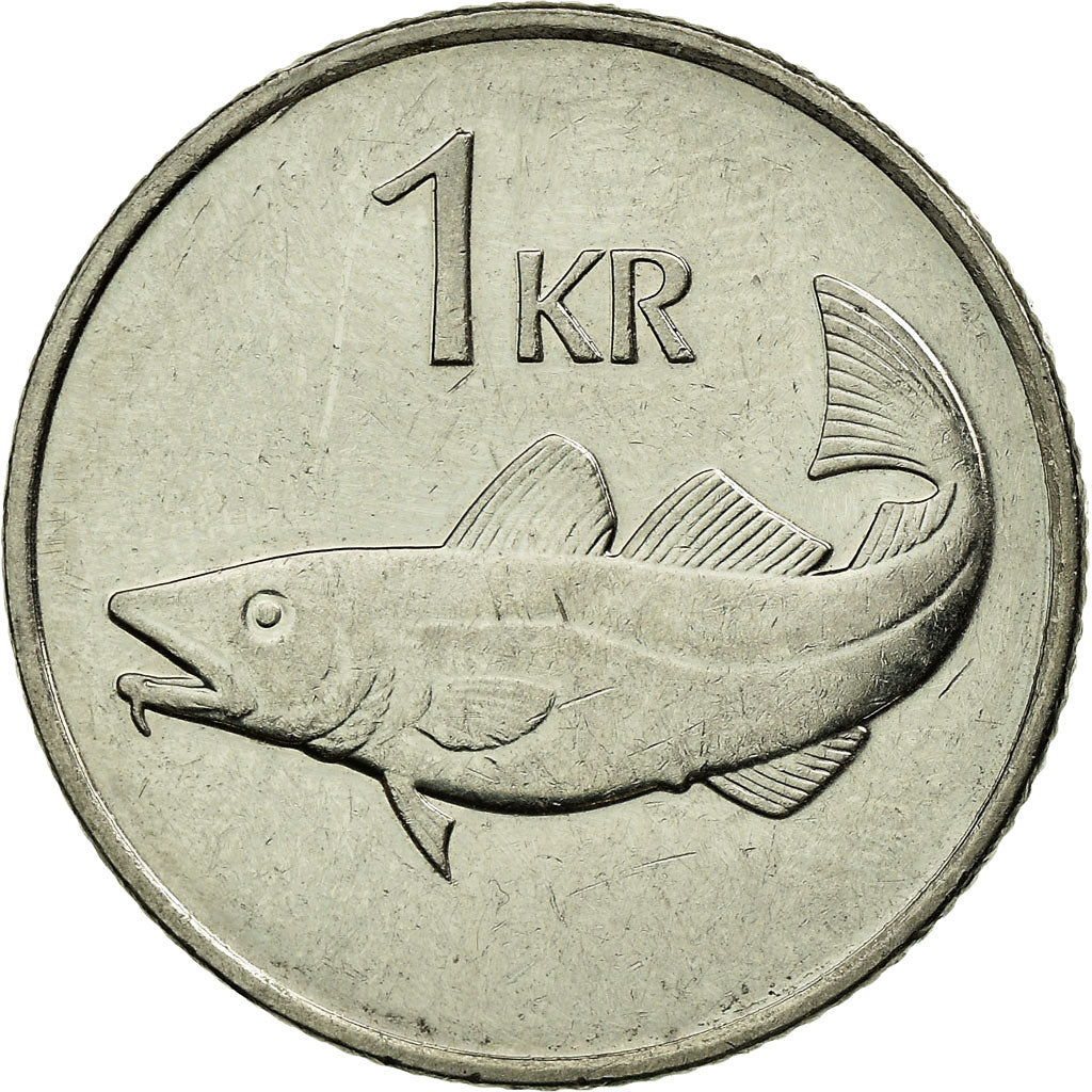 Coin, Iceland, Krona, 2006, AU(50-53), Nickel plated steel, KM:27A