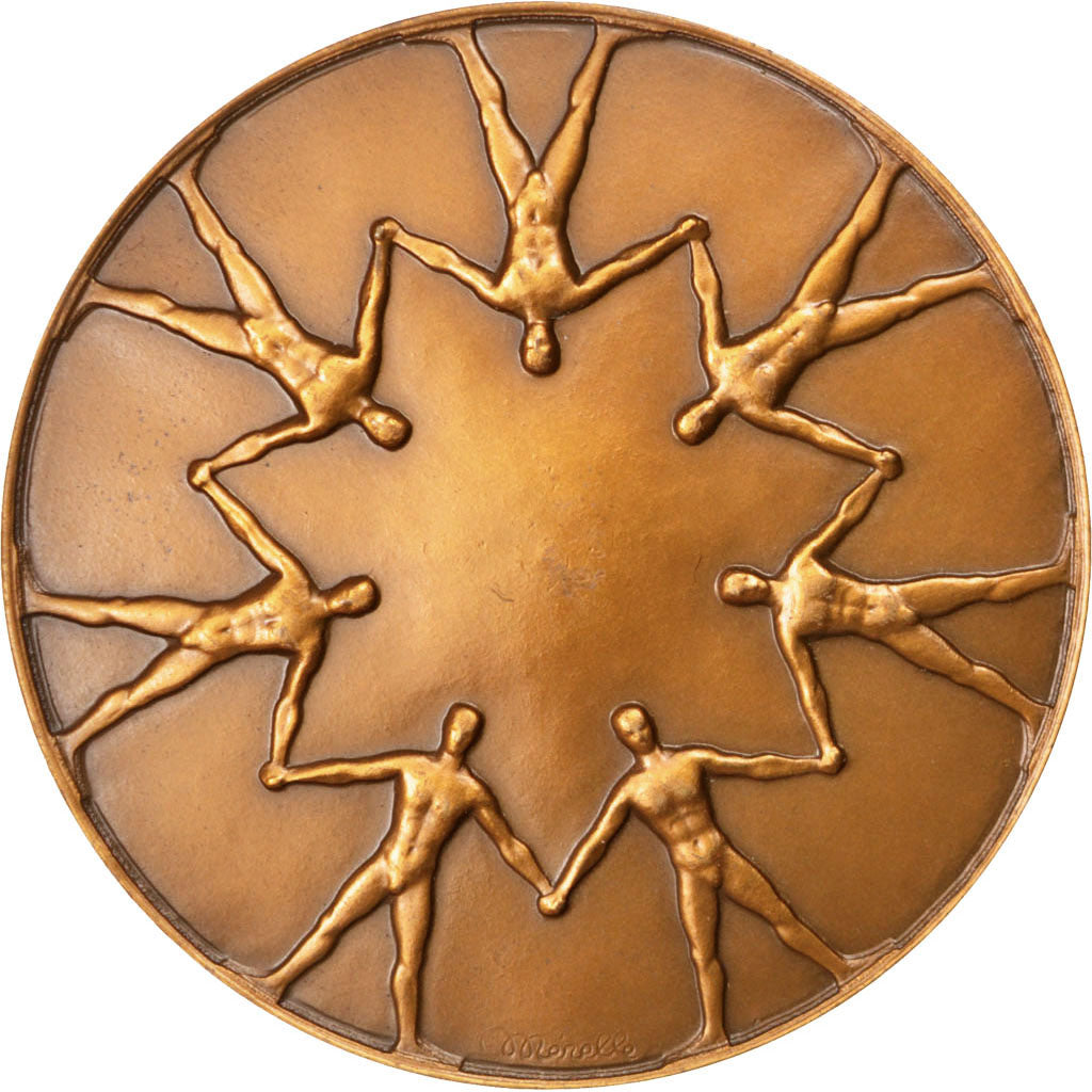 Frankreich, Medal, French Fifth Republic, Politics, Society, War, VZ, Bronze